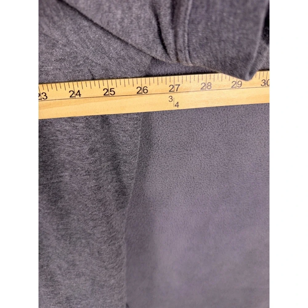 Nike Womens XL Sportswear Modern Poncho 1/2 Zip Hoodie Box Logo 803610-091 Read!